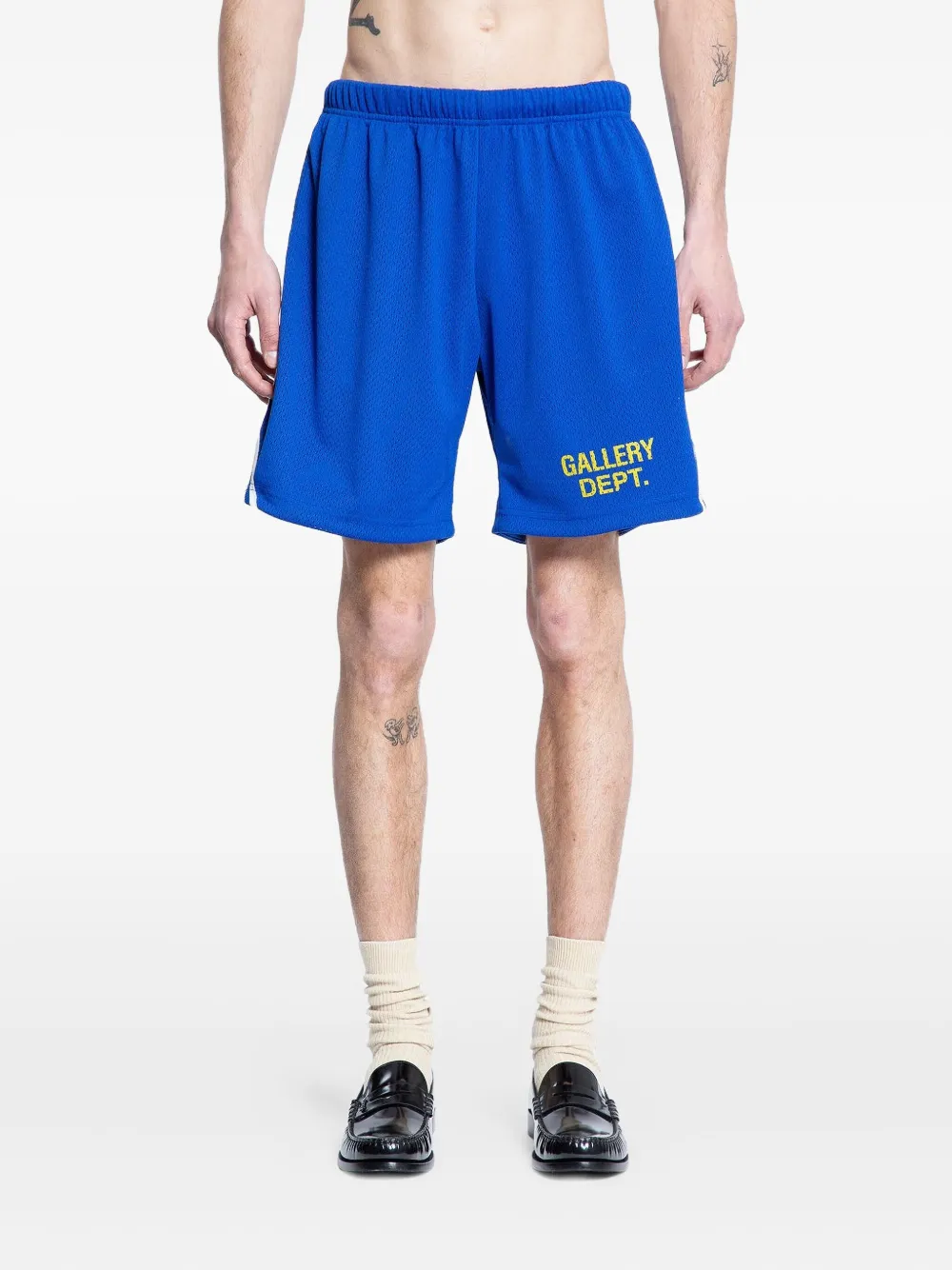 

Сетчатые шорты Venice с полосками GALLERY DEPT., синий