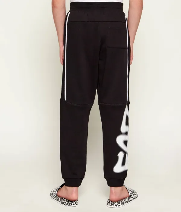 Спортивные штаны carrot fit Ea7, черный — фото 3