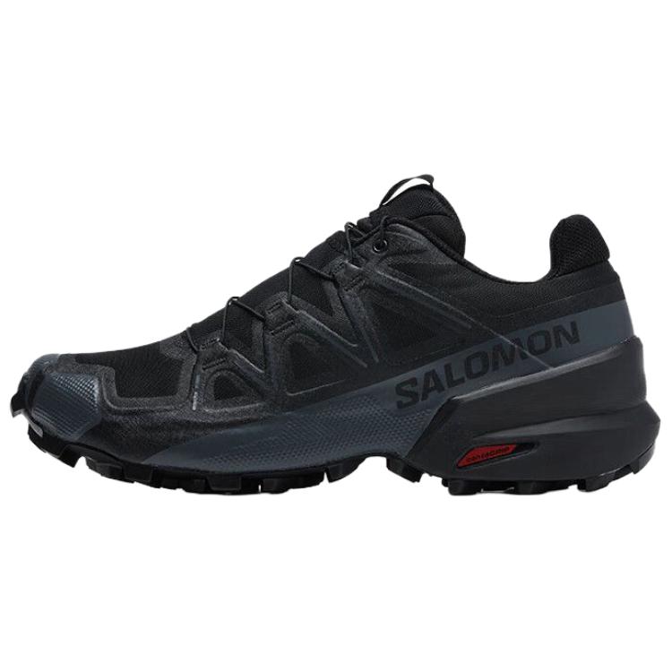 

SALOMON Износостойкие дышащие низкие кроссовки для бега, мужские, черные