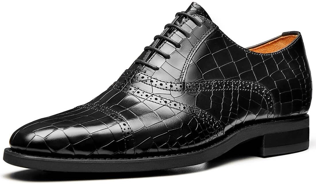 

Мужские классические туфли Jepsen Gord из натуральной кожи, оксфорды, роскошные деловые туфли для костюма с быстрым швом Блейка, черный