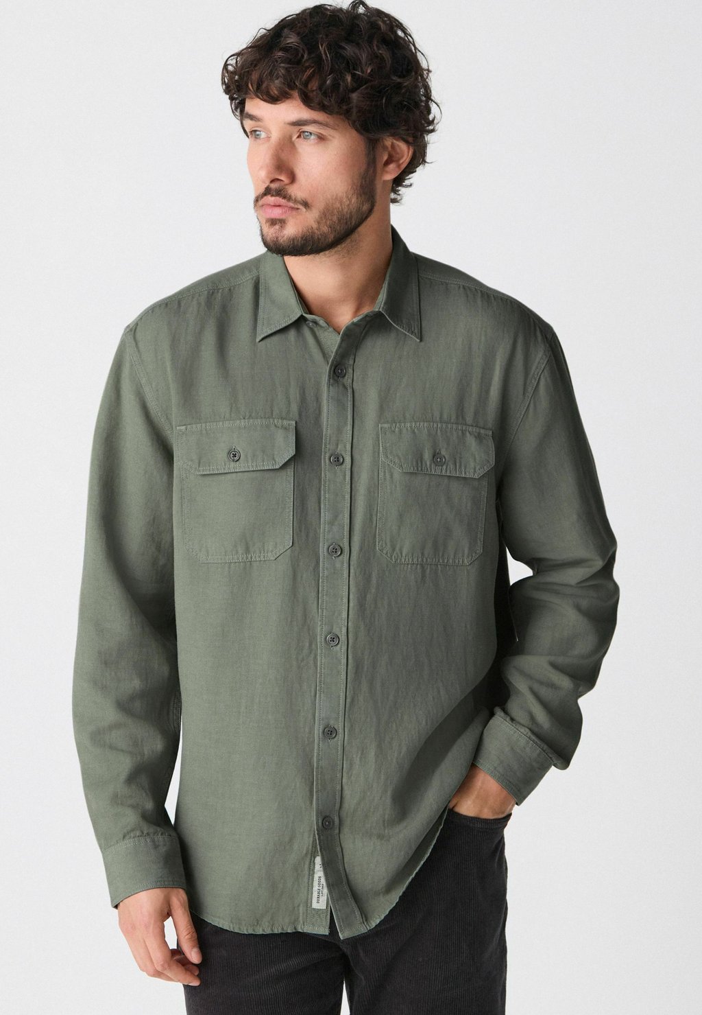 

Рубашка REGULAR FIT-LONG SLEEVE Next, зеленый