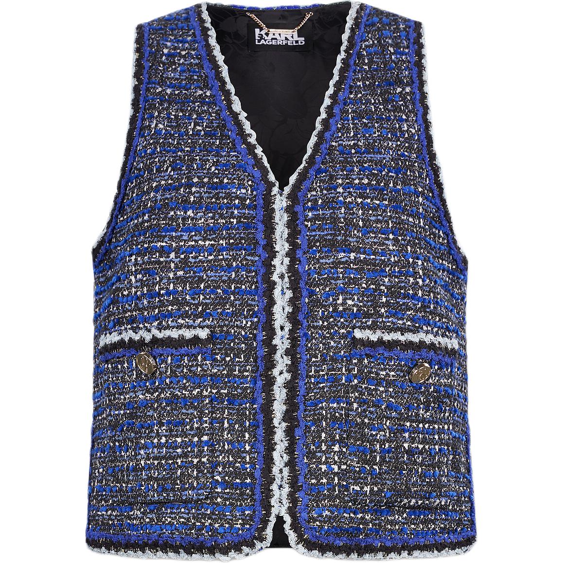 

KARL LAGERFELD / Karl Lagerfeld Jeans Женский жилет KARL LAGERFELD FW24 синий, Blue