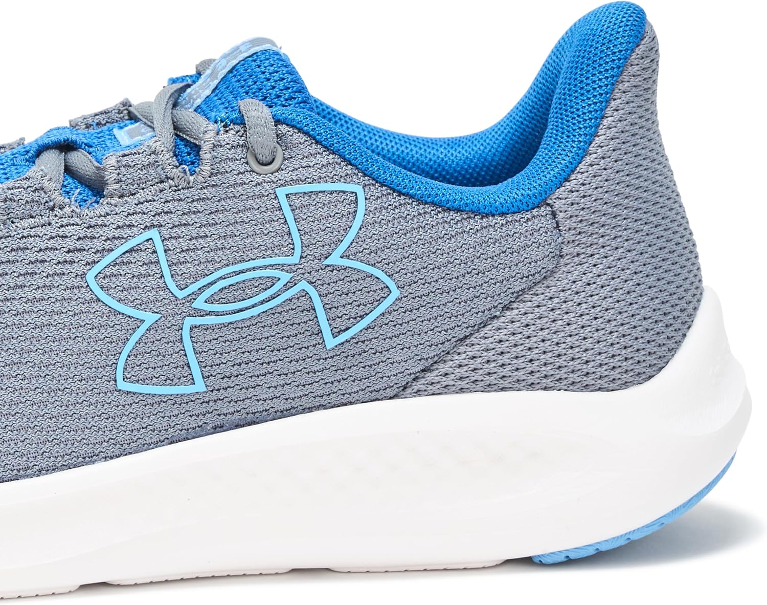 Кроссовки для детей школьного возраста Under Armour Charged Pursuit 3, синий/серый — фото 4