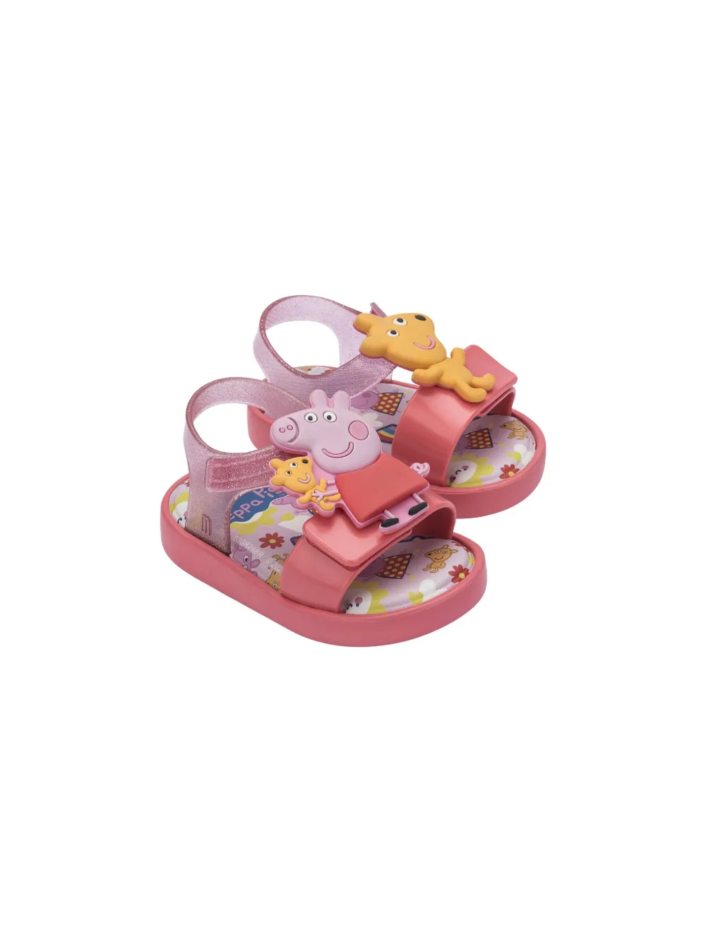 

Сандалии Pig Jump из коллаборации с Peppa Mini Melissa, розовый