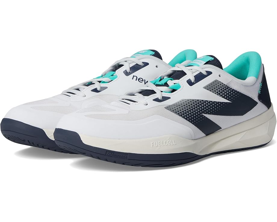 

Кроссовки New Balance FuelCell 796V4, цвет White/Nb Navy/Cyber Jade