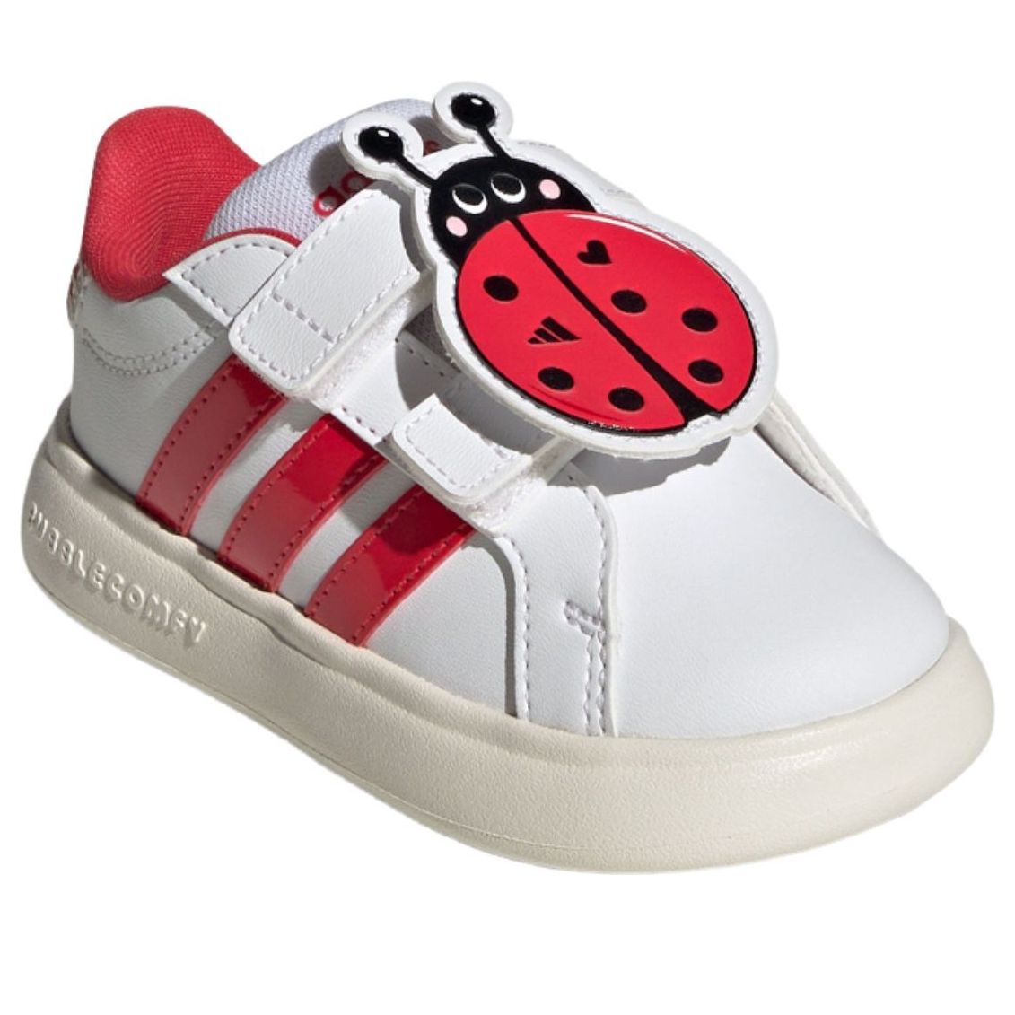 (TD) Adidas Grand Court 3.0 Bubble 'White Red' — фото 4