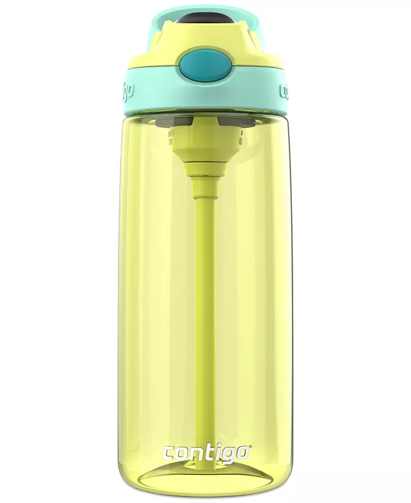

Детская моющаяся бутылка для воды объемом 23 унции с автоматическим носиком Contigo, yellow