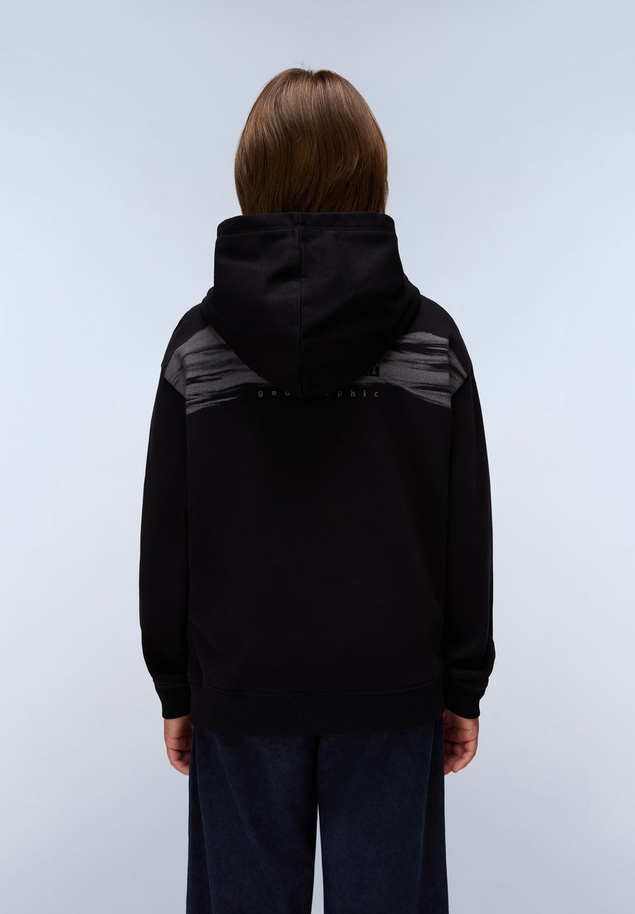 Худи Napapijri BAHR UNISEX, Black Beauty/Black — фото 2