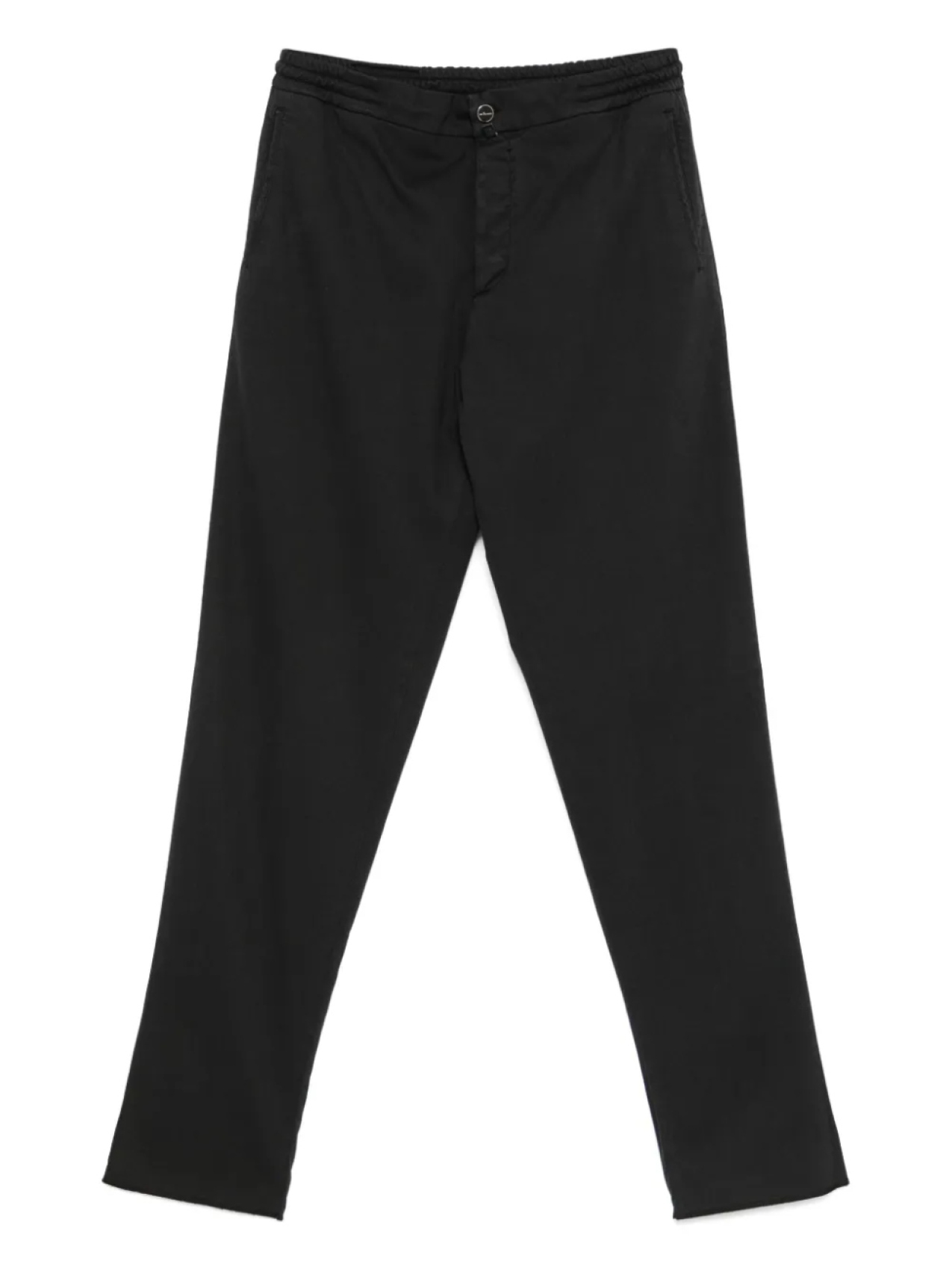 

Kiton прямые брюки, черный