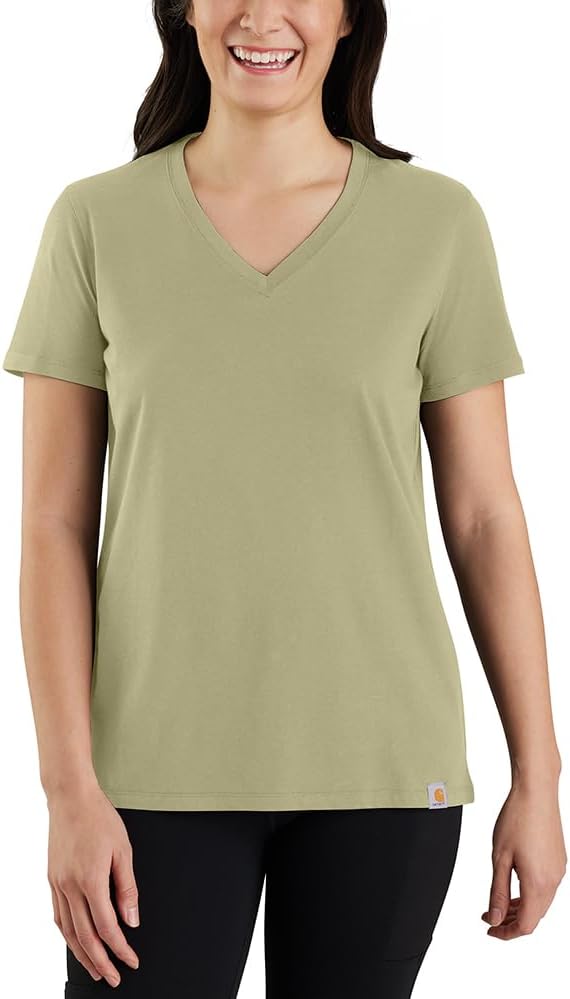 

Футболка Carhartt Women's 105739 Women's Tencel Fiber Series Relaxed Fit Ligh, Dried Clay