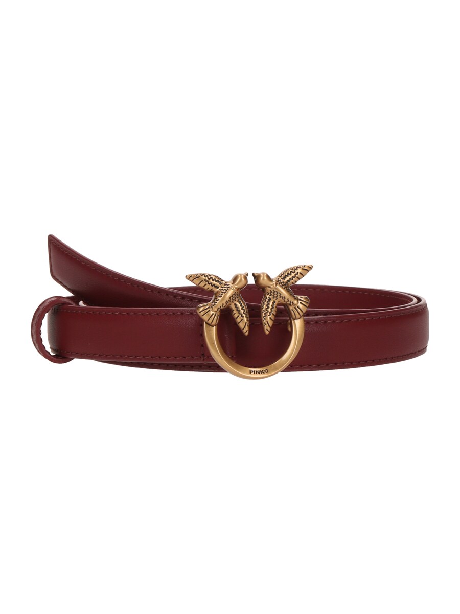 

Ремень PINKO LOVE BERRY, цвет Wine red