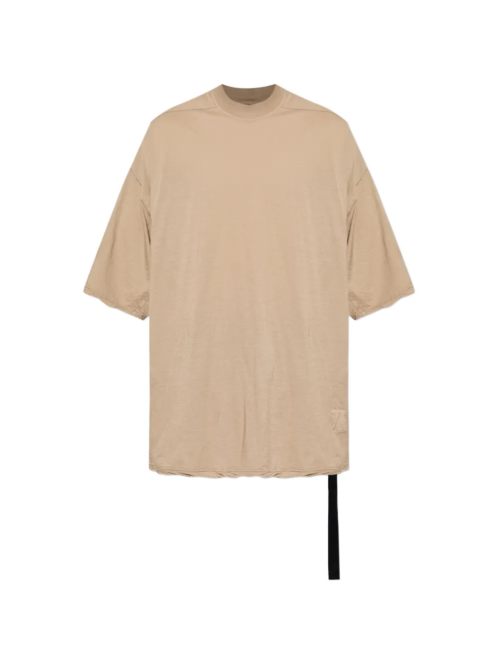 

Футболка с отделкой швами Rick Owens Drkshdw, бежевый