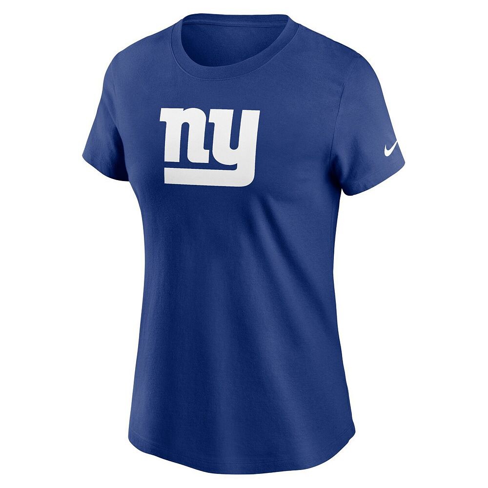 Женская футболка с логотипом Nike Royal New York Giants Primary, цвет Gia Blue — фото 3
