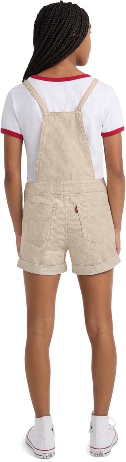 Levi's baby-girls And Baby Denim Shortall, Irish Cream — фото 4