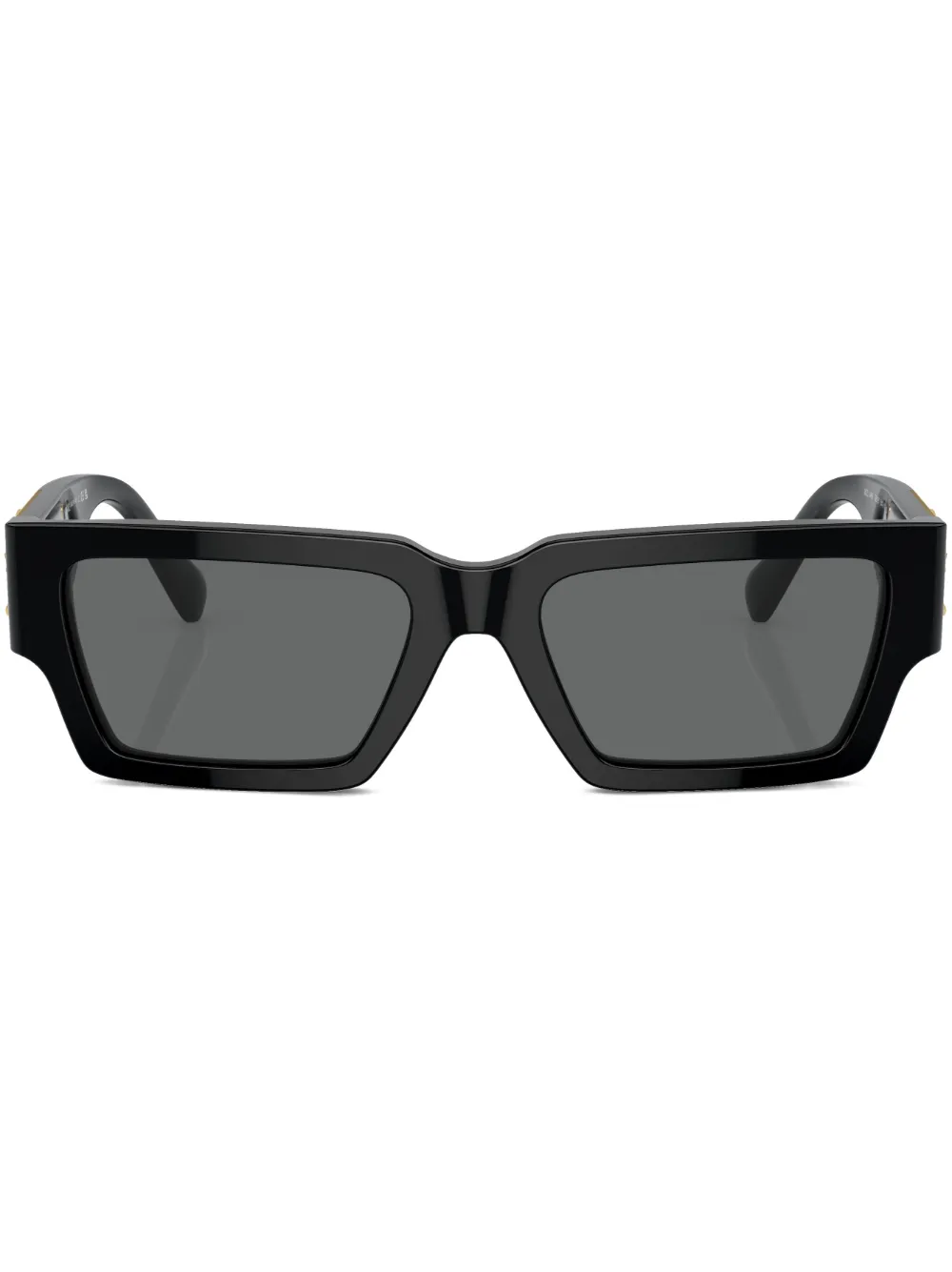

Солнцезащитные очки с декором Medusa Versace Eyewear, черный