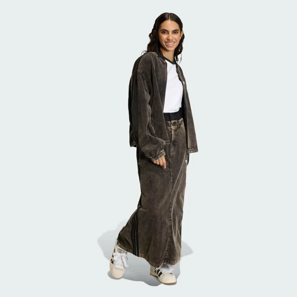 Куртка Corduroy SST Adidas, black — фото 3