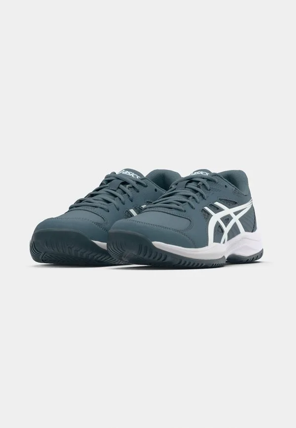 Кроссовки для тенниса court slide 4, подходящие для любого типа корта. Asics, Ironclad/White — фото 3
