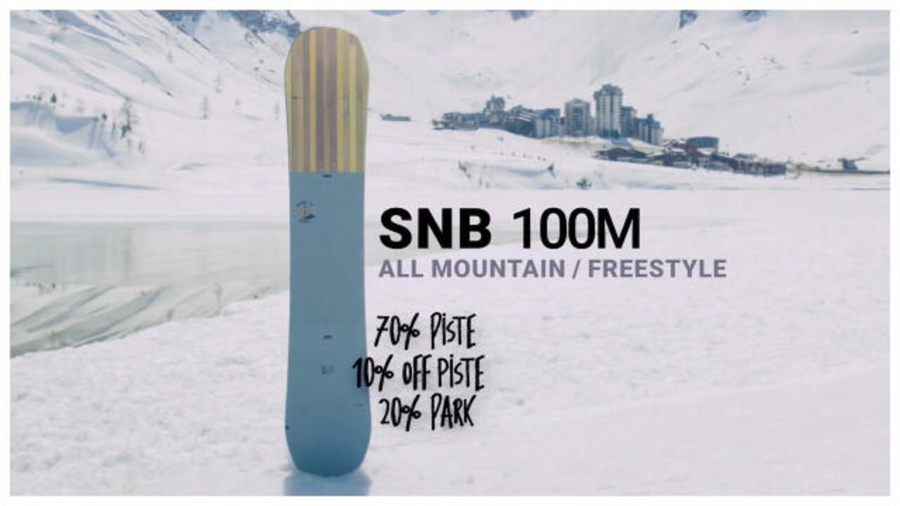 

Мужская сноубордическая доска SNB 100