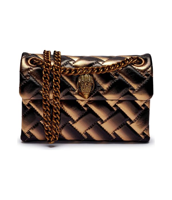 

Кожаная сумка через плечо mini kensington Kurt Geiger, коричневый
