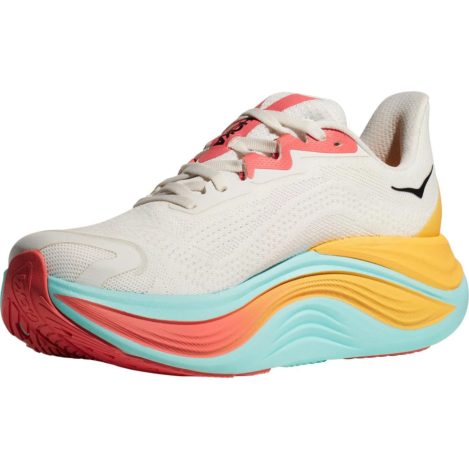 Обувь для бега Skyward X - Женская HOKA, Blanc De Blanc/Swim Day — фото 4