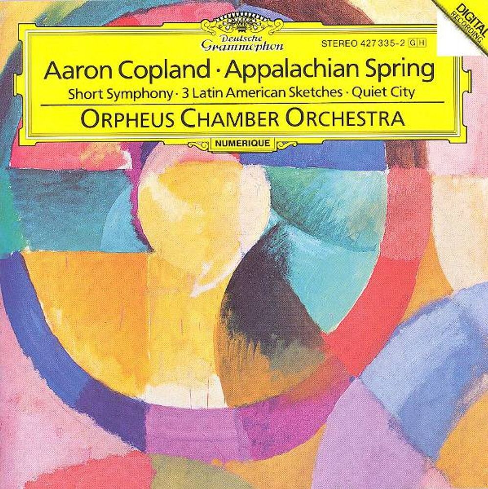 

Диск CD Copland: Appalachian Spring (Suite) / Short Symphony (Symphony No. 2) [Import] - Aaron Copland, Orpheus Chamber Orchestra