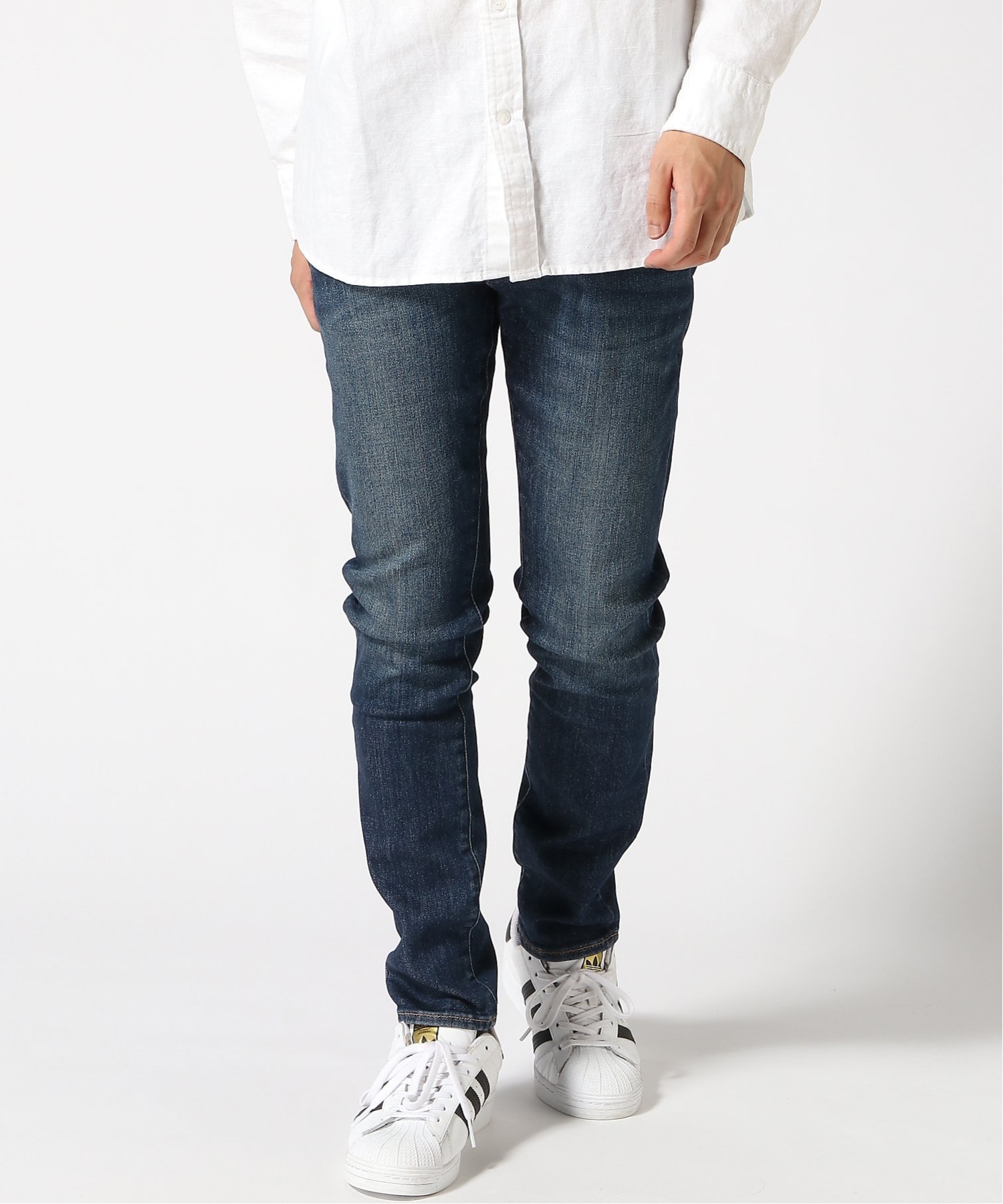 (M) Джинсы SoftMax Skinny Fit GAP, DARK_WASH — фото 3