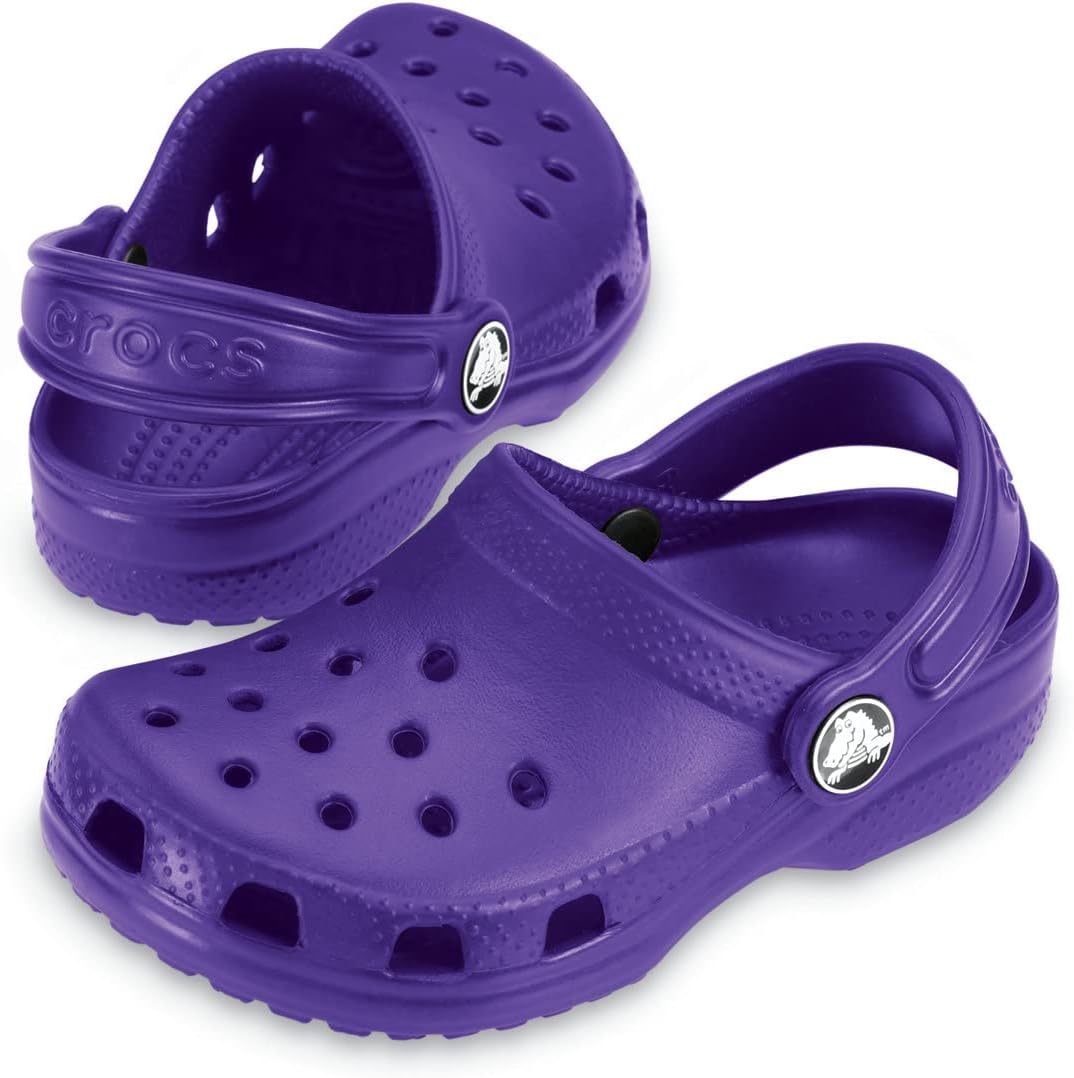 Классические сабо Crocs для детей, фиолетовый — фото 3