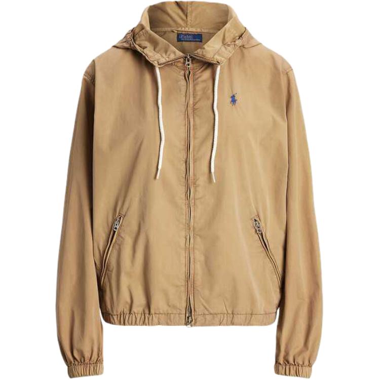 Куртка Twill Hooded Jacket 'Cafe Tan' Polo Ralph Lauren, желтый — фото 3