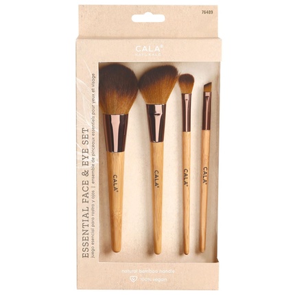 

Набор средств для лица и глаз Bamboo Essential, 4 шт Cala