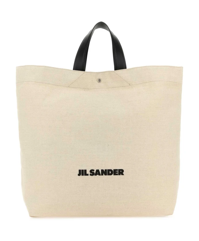 

Холщовая сумка для покупок Jil Sander, бежевый