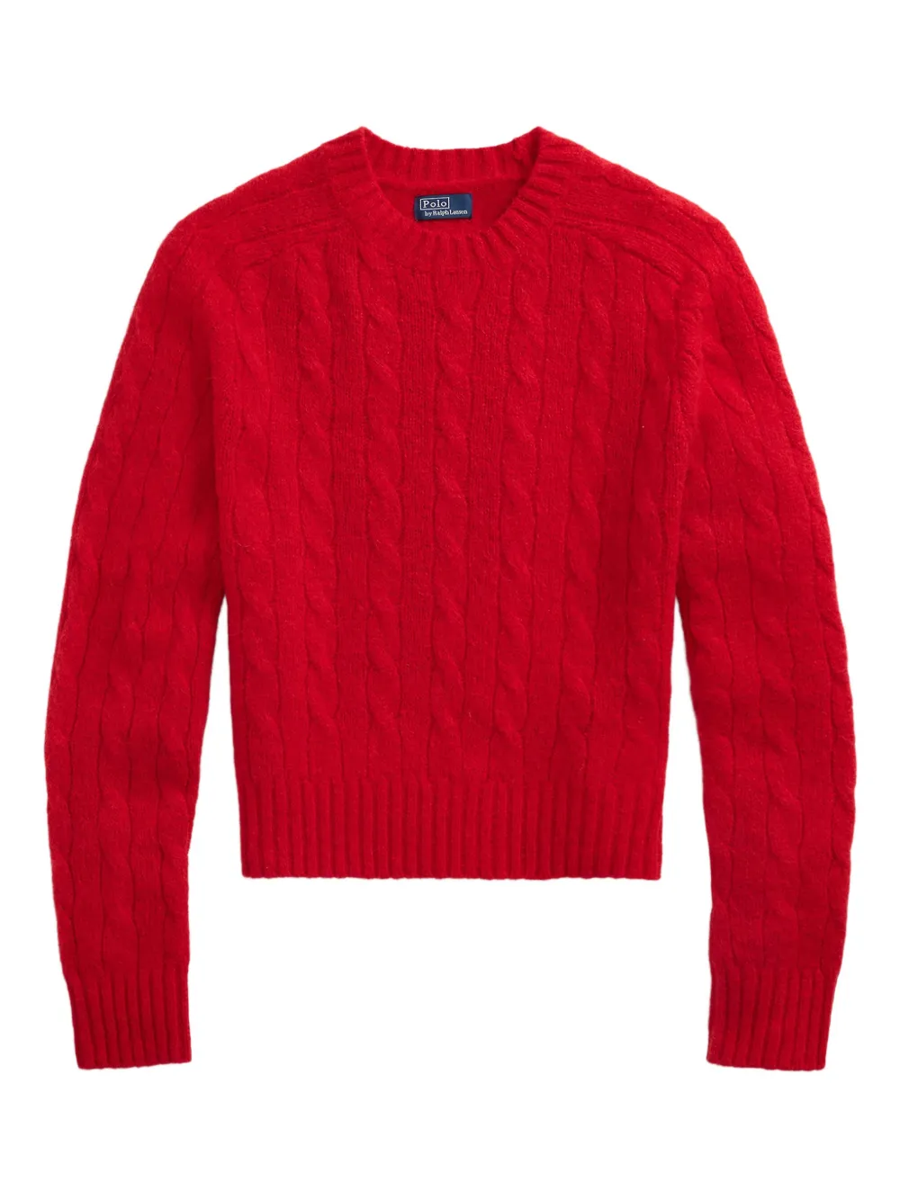

Свитер фактурной вязки POLO RALPH LAUREN, красный