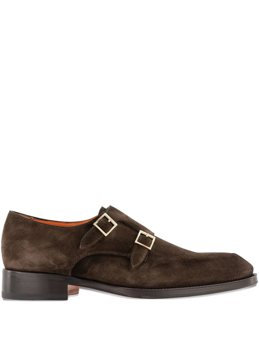 

Замшевые туфли Santoni, коричневый