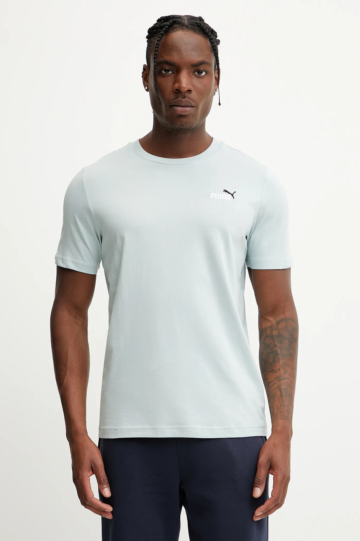 

Футболка из хлопка Puma, бирюзовый