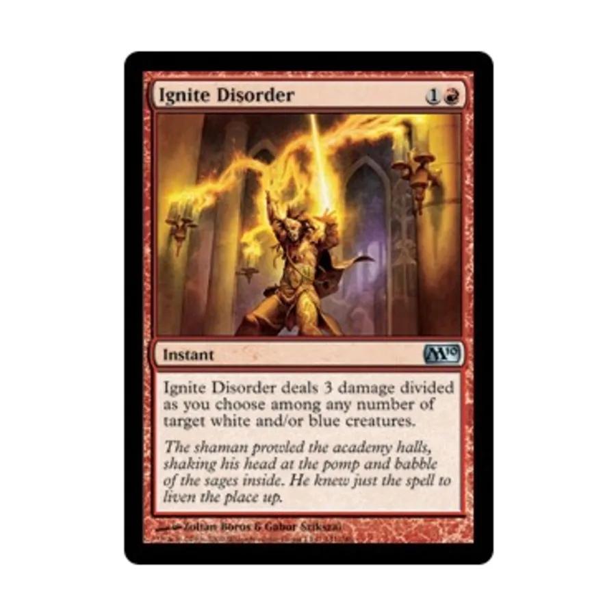 

CCG Воспламеняющееся расстройство (U), MTG - Magic 2010