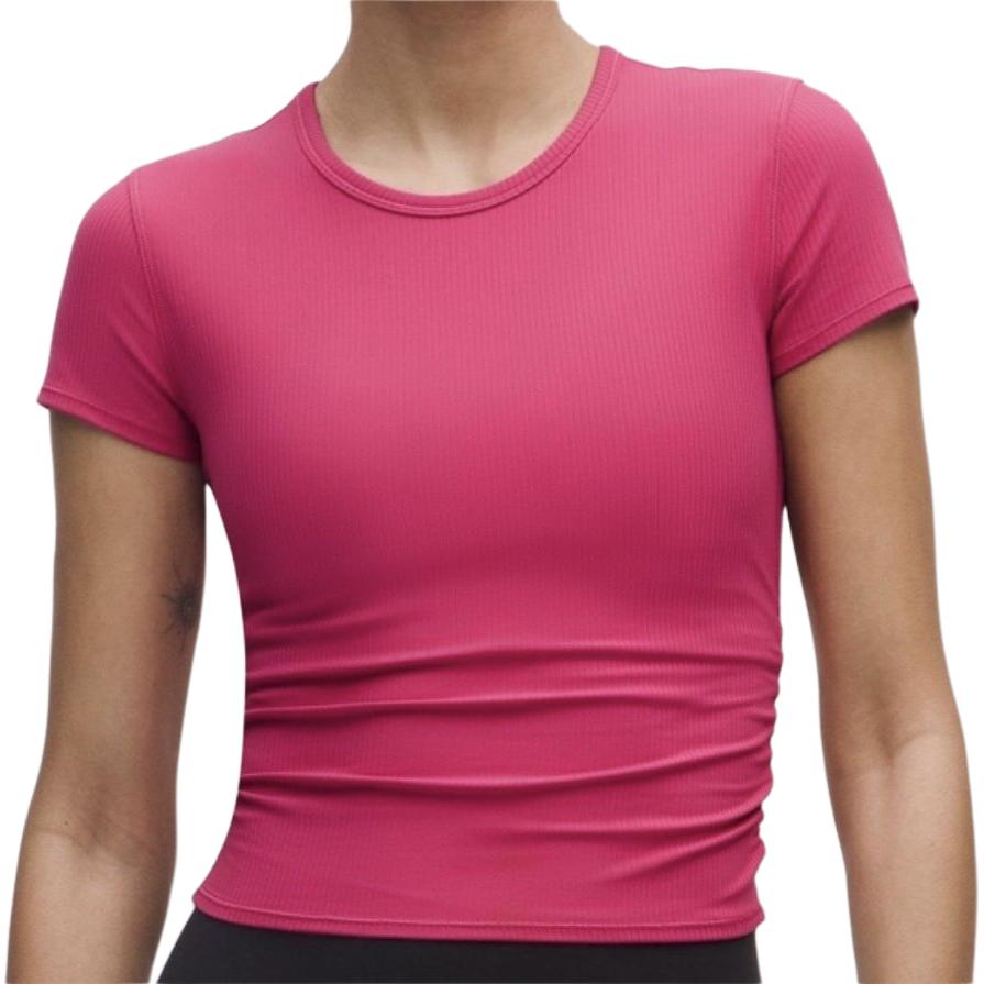 

Футболка All It Takes Ribbed женская Lululemon, Raspberry Jam Powder/Rbco