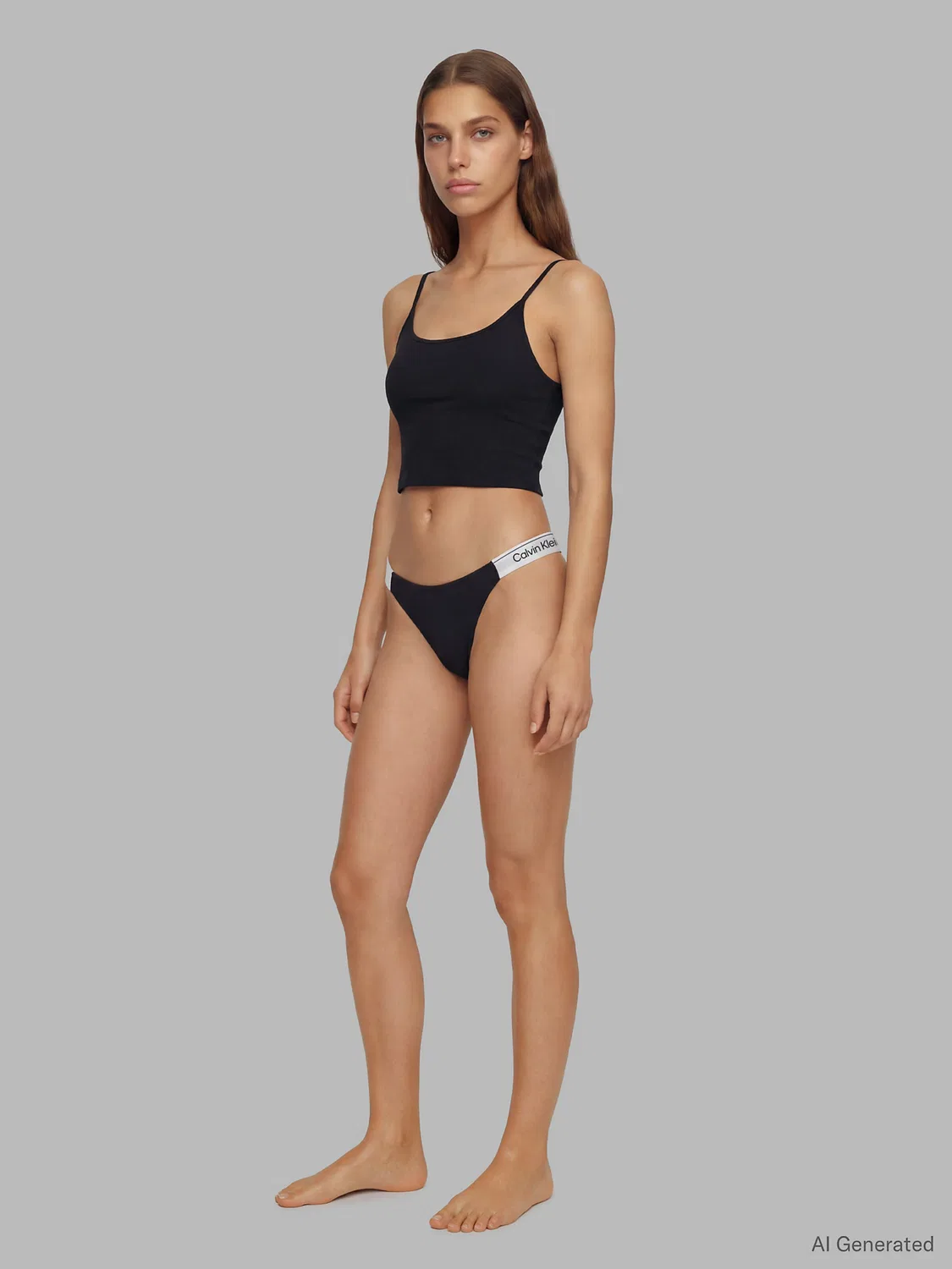 Трусики Calvin Klein черного цвета — фото 4