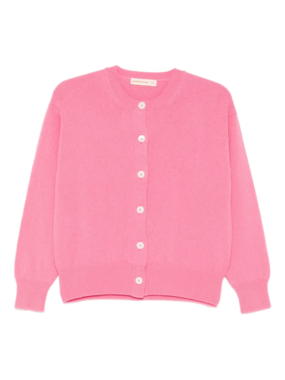 

Кардиган на пуговицах &Daughter, розовый