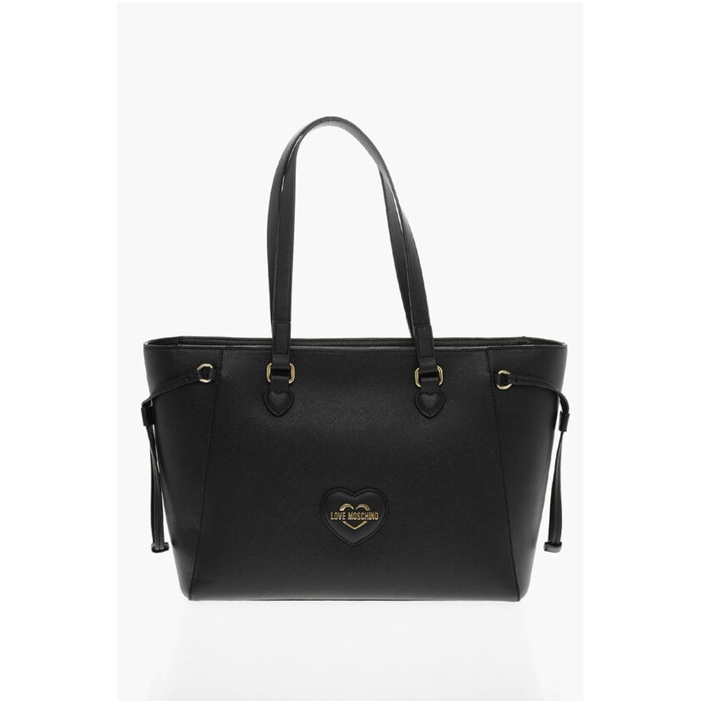 

Сумка-тоут LOVE из искусственной кожи Saffiano Moschino, Black