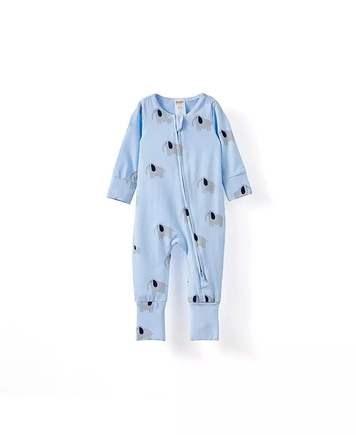 

Детский комбинезон Billie с длинными рукавами и застежкой-молнией для мальчиков COTTON ON, синий