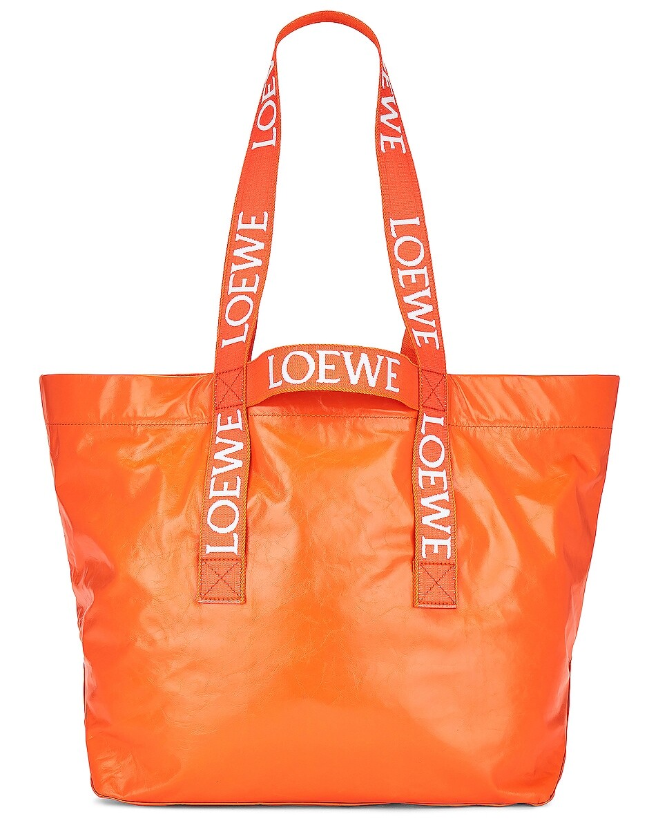 

Сумка-тоут Loewe Fold Shopper, оранжевый