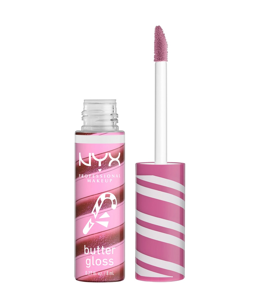 

Блеск для губ NYX Professional Makeup Butter Gloss Swirl Lipgloss, Nr. 01 - Peppermint Swirl, 8 ml