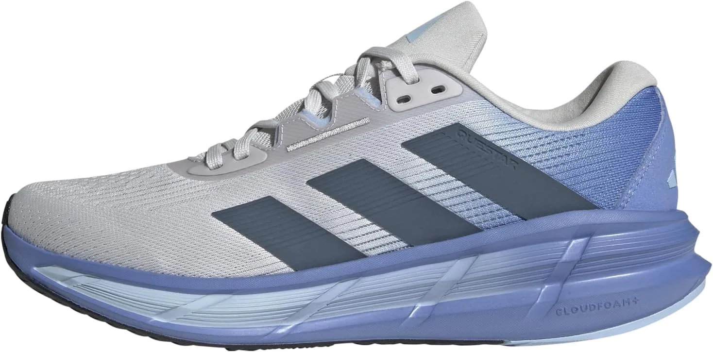 Мужские беговые кроссовки Adidas Questar 3, Dash Grey Preloved Ink Blue Fusion