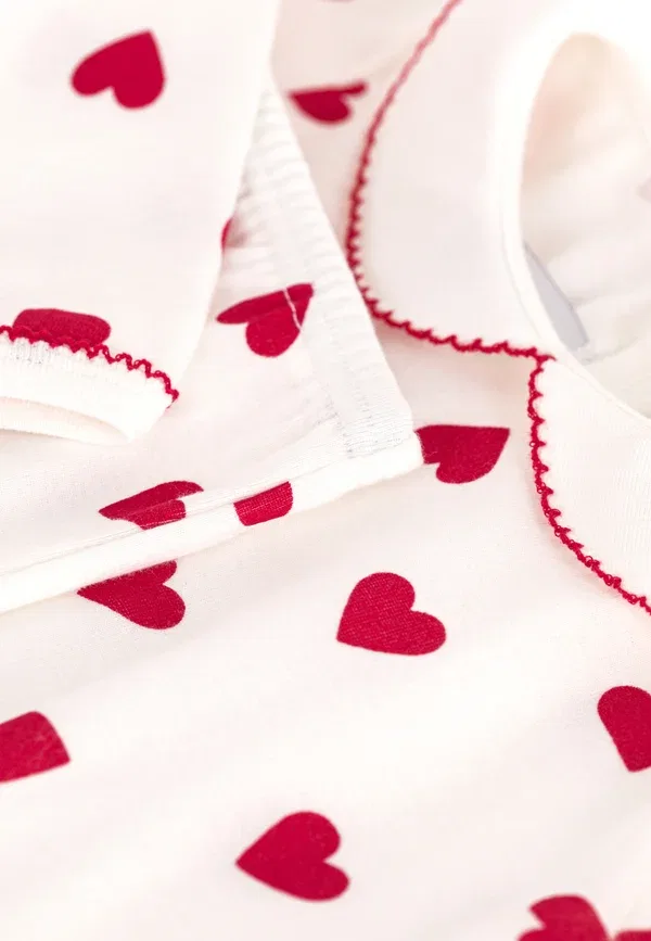 Пижамный сет Petit Bateau, marshmallow terkuit, цвет зефир — фото 3