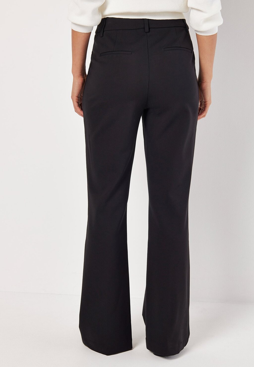 

Брюки PONTE SEAM DETAIL STRAIGHT LEG Apricot, черный