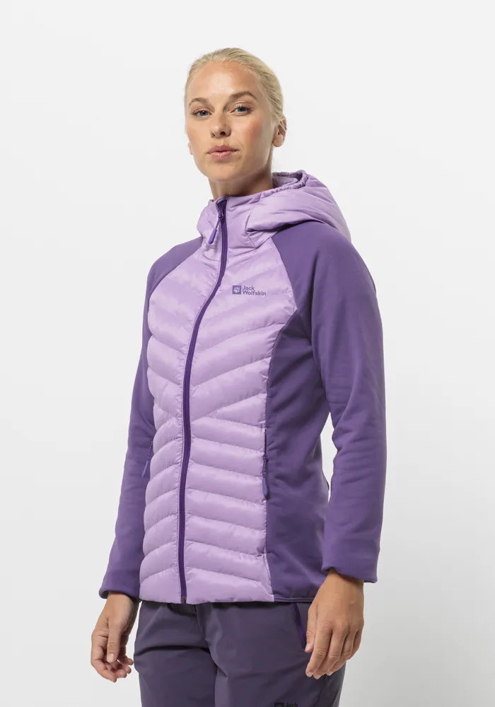 

Гибридная куртка Jack Wolfskin "ROUTEBURN PRO HYBRID W", цвет Velvet, Фиолетовый, Гибридная куртка Jack Wolfskin "ROUTEBURN PRO HYBRID W", цвет Velvet