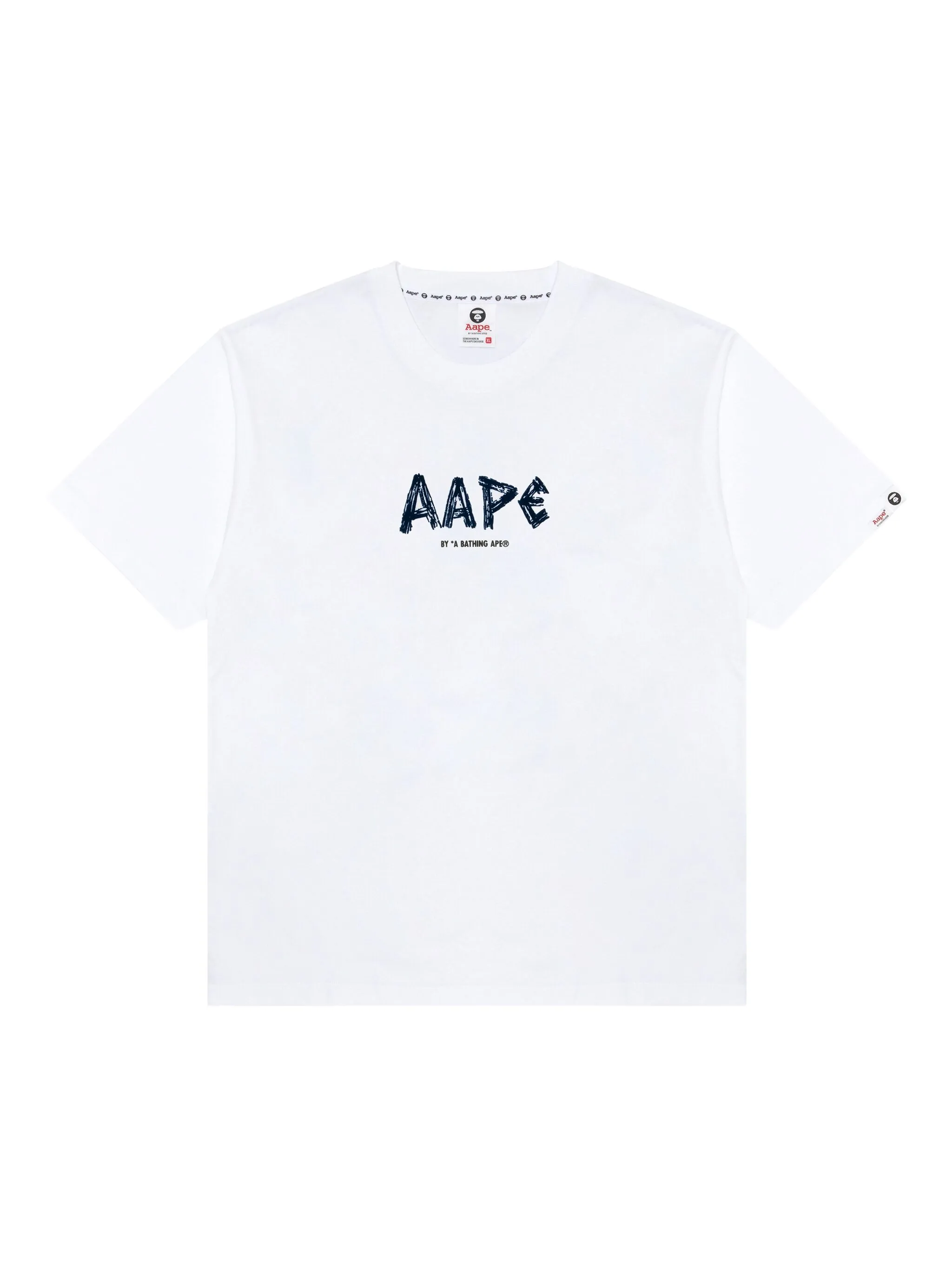

Футболка Aape universe с графичным принтом Aape By A Bathing Ape, белый