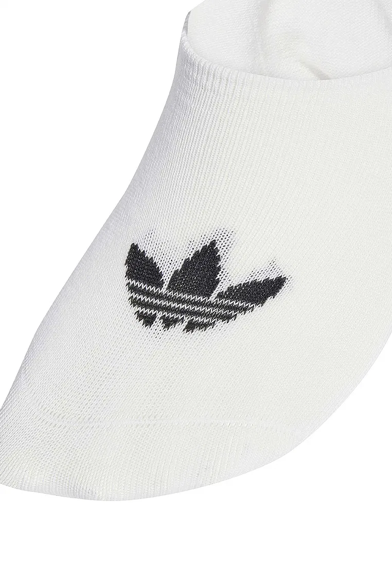 Низкие носки, 3 пары, женские Adidas, белый — фото 3