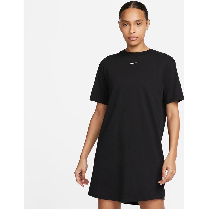 

Dress w nsw essntl ss dress tshrt Nike, черный