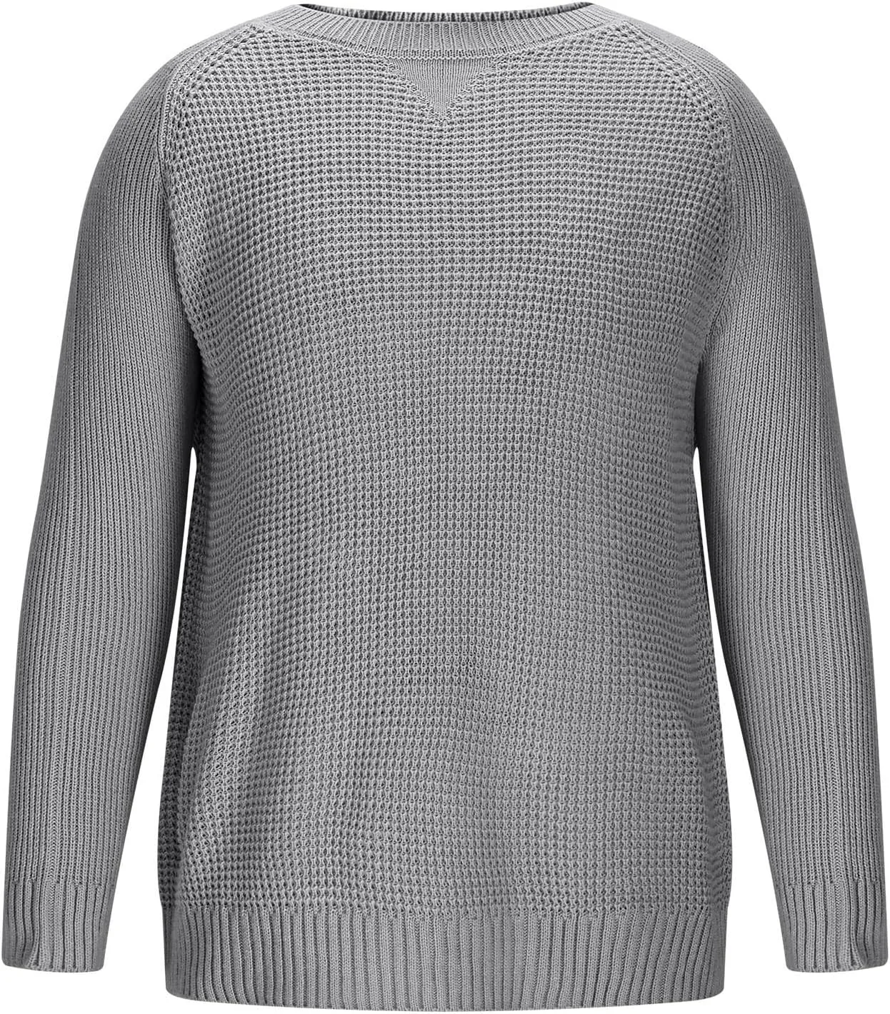 

Мужской вязаный свитер с длинным рукавом Casual Ribbed