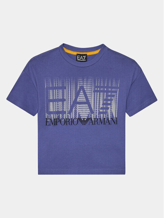 

Футболка стандартного кроя Ea7 Emporio Armani, синий